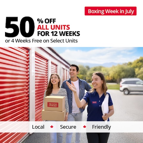 Access Storage - Mississauga Promotion