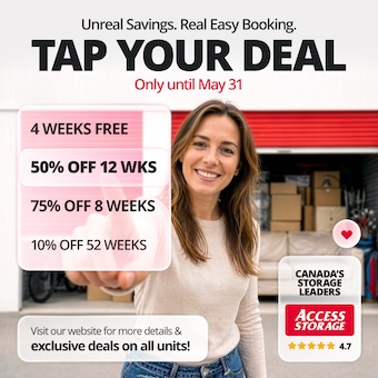 Access Storage - Rexdale Promotion